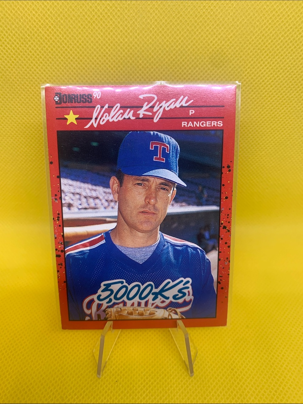 Nolan Ryan 5000 K's Baseball Card Set In Cases MLB Hall of Fame Pitching Legend! - Picture 3 of 9